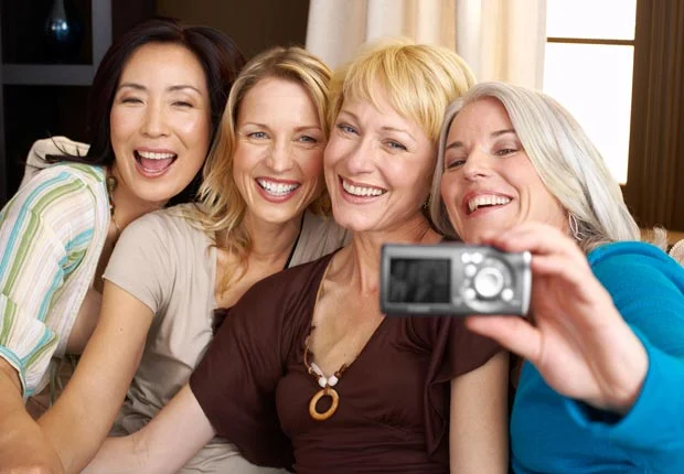 Friends Posing for Photograph