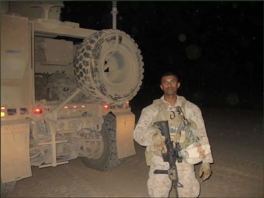 Vineet in military service